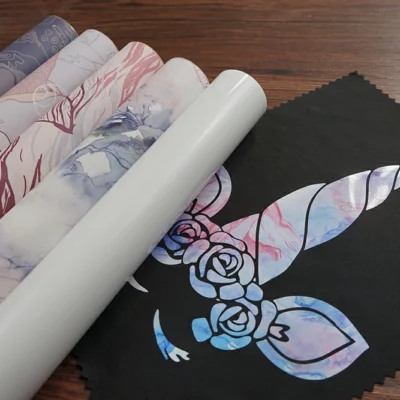 Patterned PET Adhesive Print Heat Transfer Vinyl Roll