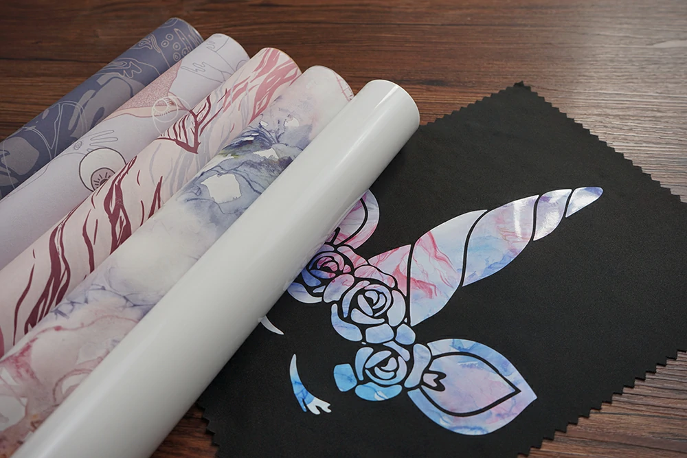 Patterned PET Adhesive Print Heat Transfer Vinyl Roll